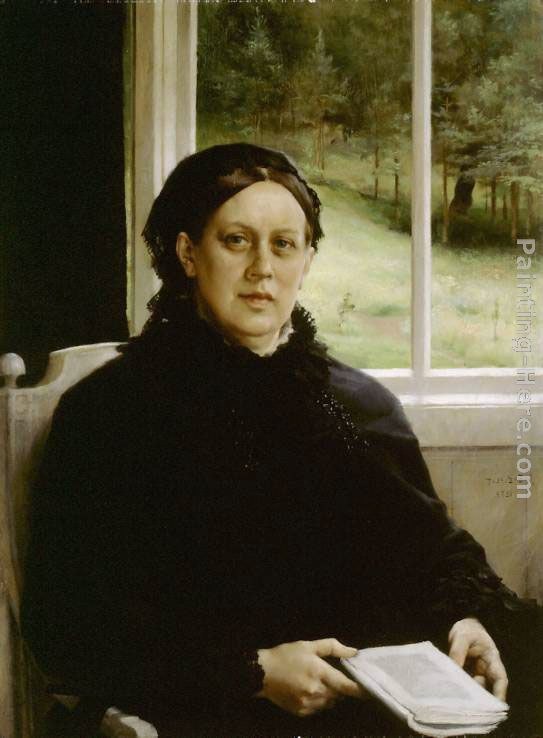 Albert Edelfelt Mother of the Artist